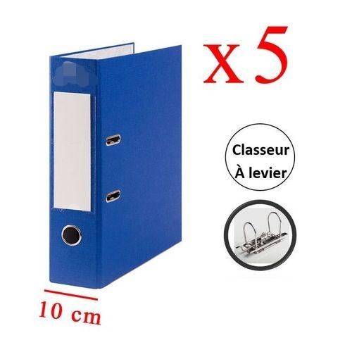 Lot De 5 Classeurs A Levier (32X28cm)
