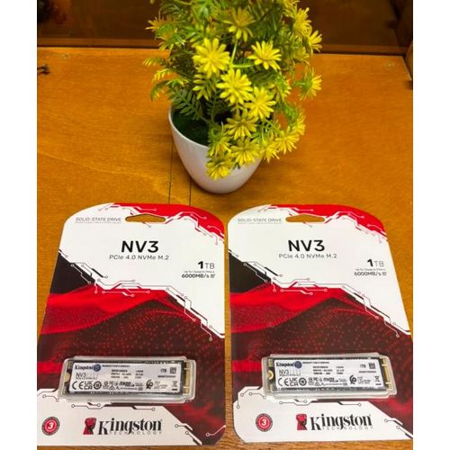 Kingston Disque dur SSD NV3 M.2 M-Key NVMe PCIe 4.0 SSD Interne 1To M.2 2280-SNV3S/1000G - image 3